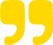 Yellow quotation marks on black background, text symbol for written content.